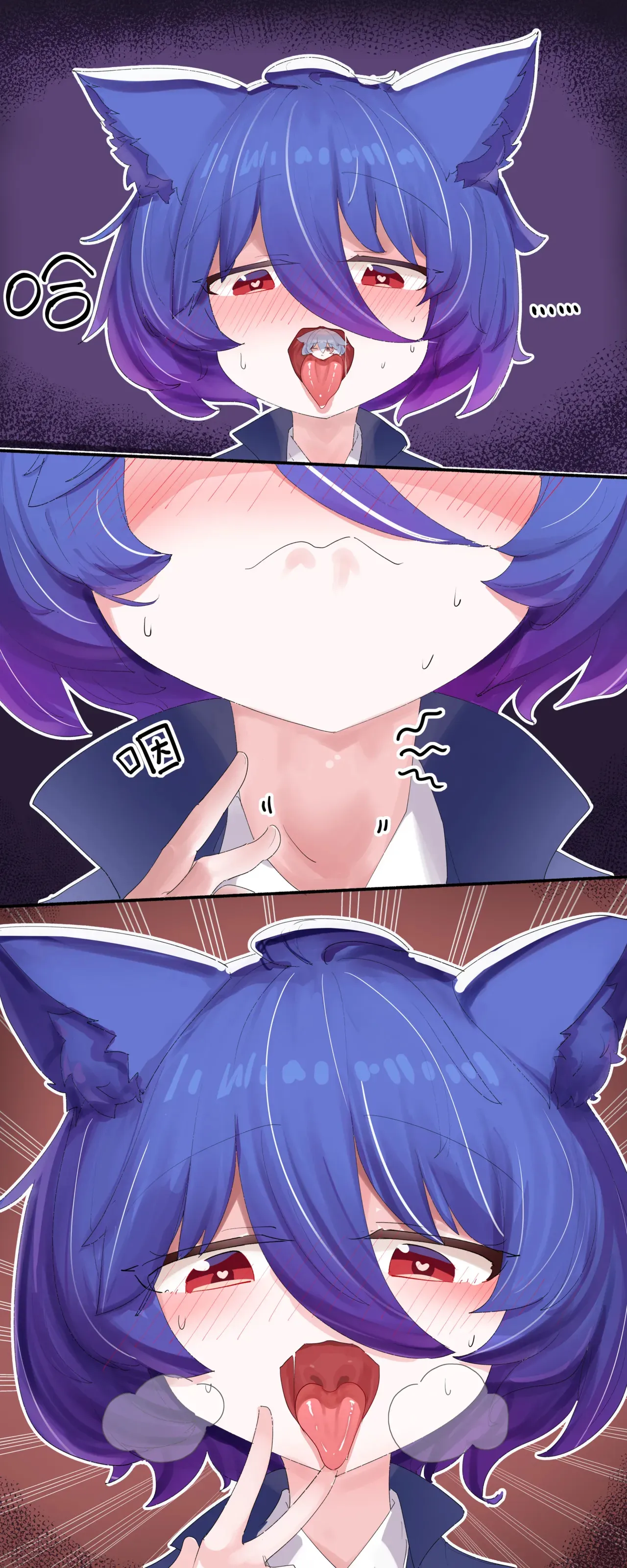 [ExHeX] VORE!Two Wolf Girls‘ Game！丸吞！两个狼娘的游戏！_3