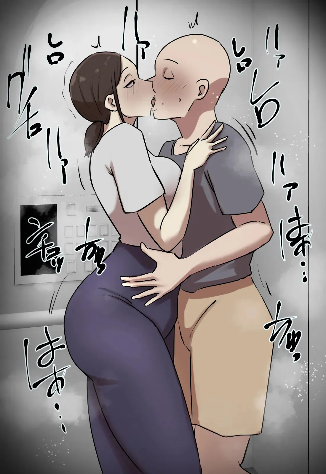 [ちょっとB専] エレベーターで一緒になった時だけキスする関係_6