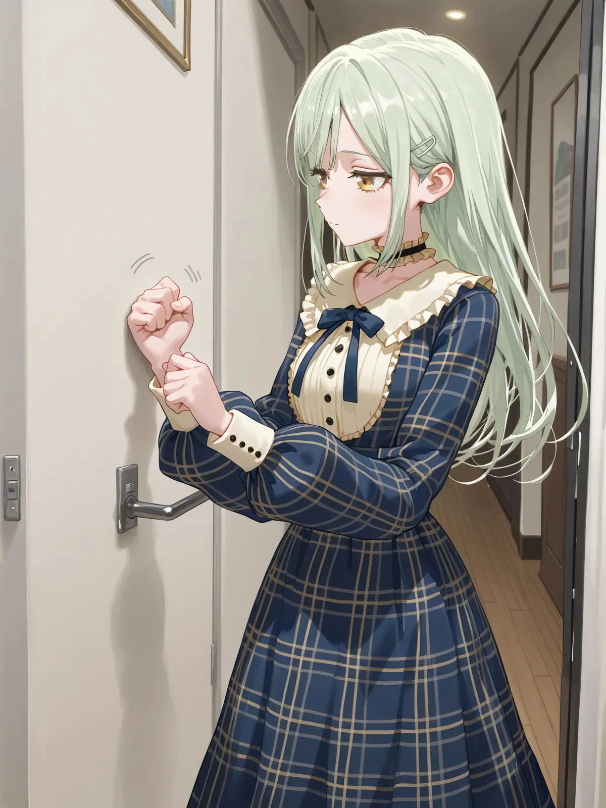 用Mortis挡刀洗脑的屑睦头人 [AI generated]