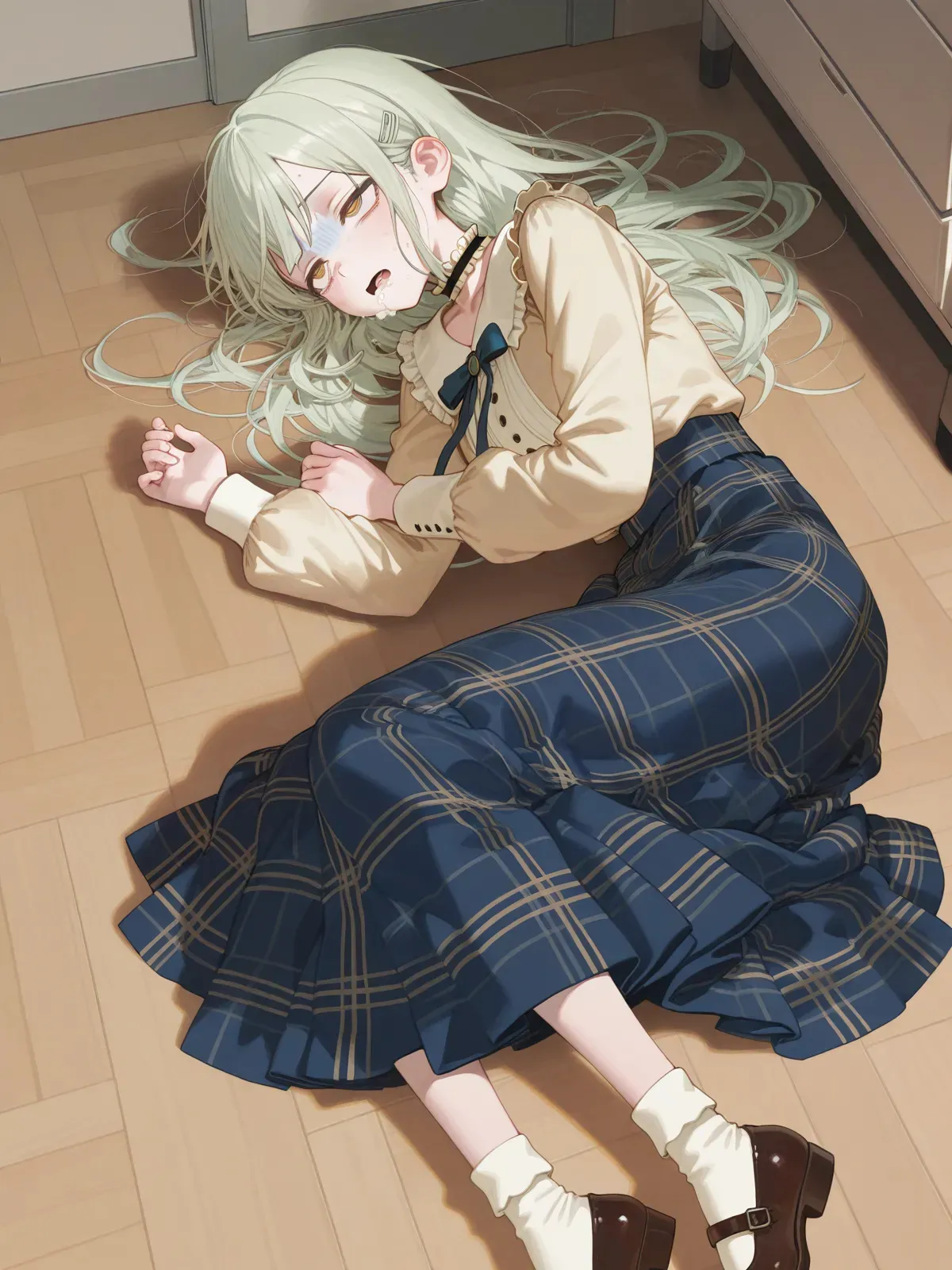 用Mortis挡刀洗脑的屑睦头人 [AI generated]_5