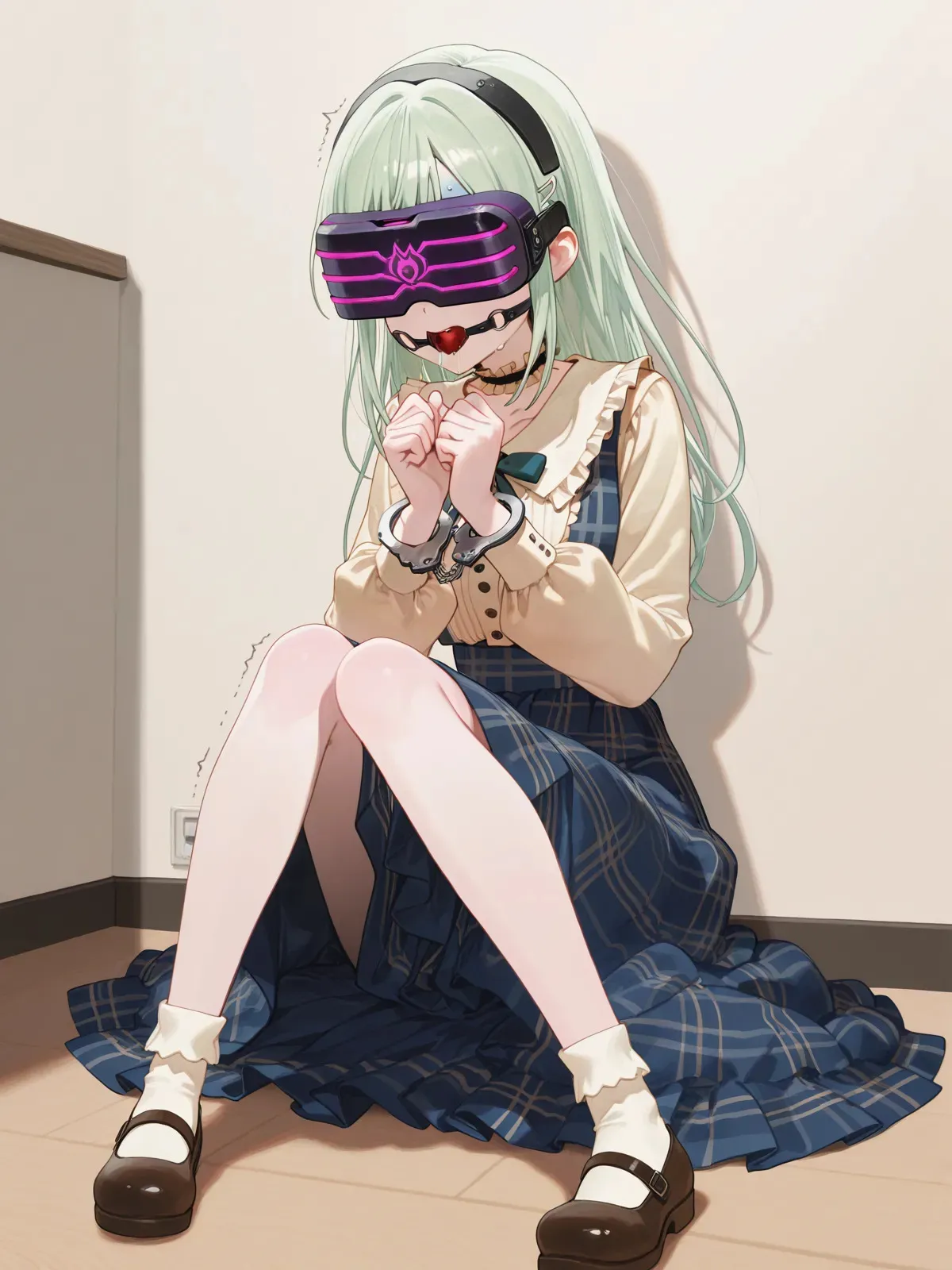 用Mortis挡刀洗脑的屑睦头人 [AI generated]_6