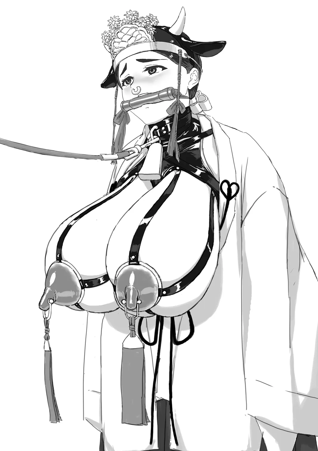 (こみっくトレジャー37) [マタタビ精肉店] 巫女×拘束×ラバー [DL版]_6