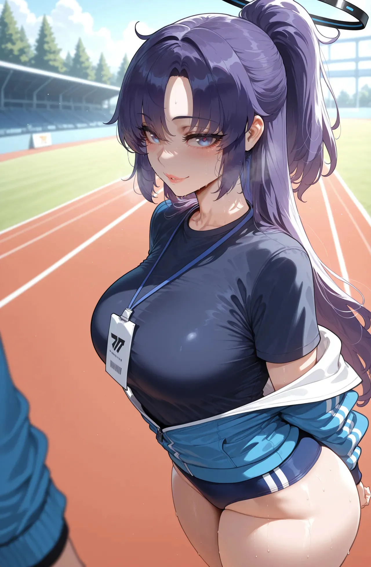 [Miyu ai] Hayase Yuuka (Track): After Practice [Ai Generated]_2