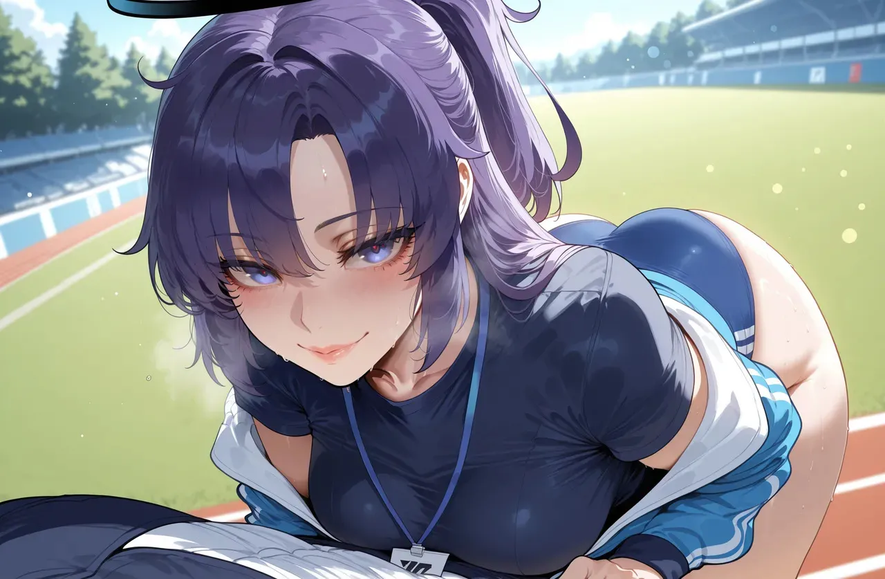 [Miyu ai] Hayase Yuuka (Track): After Practice [Ai Generated]_3