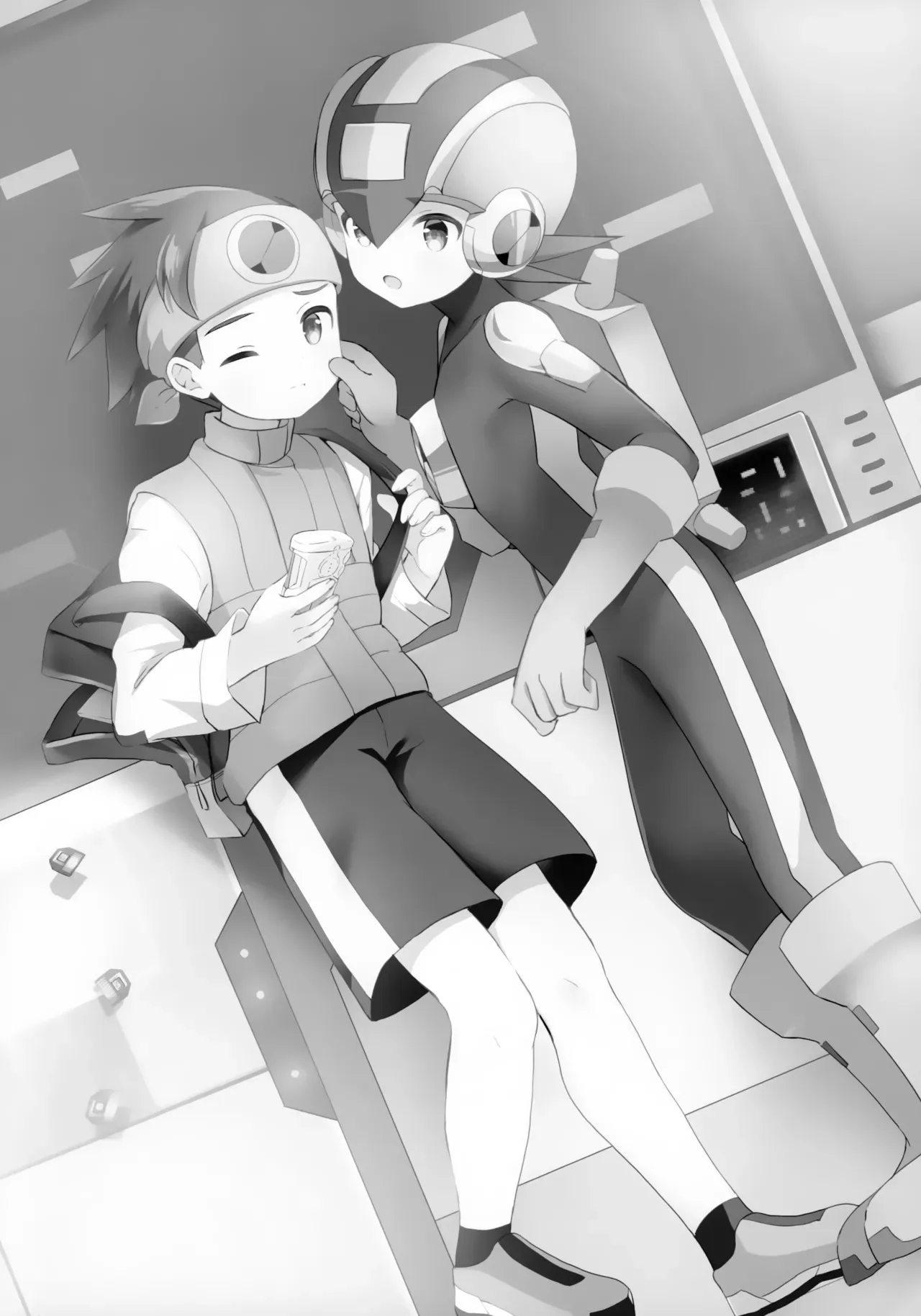 [シルバーキャンディ (としみ)] 放課後コピーロイド (ロックマン エグゼ)_3