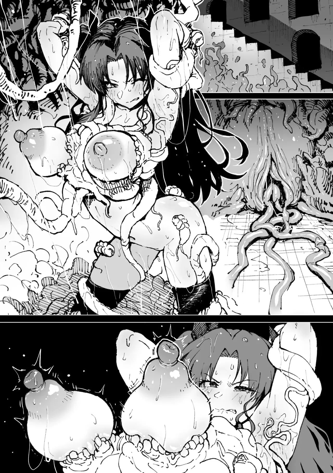 [アヘ丸] 乳首焦らし蟲VS凛_4